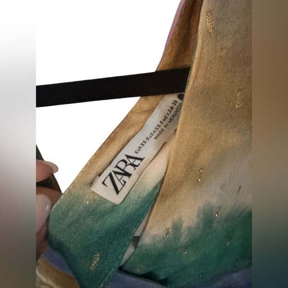 NWT Zara Tie Dye Tunic Coverup FW23 7912/034. Size XS/S - Picture 8 of 9